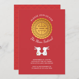 Convite para Coelho do Moon Festival