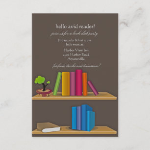 Convite para Coleção de Livros