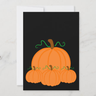 Convite para Colheita de Pumpkin