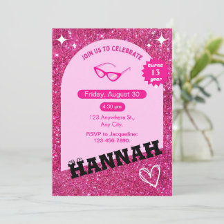 Convite para comemoração e aniversário