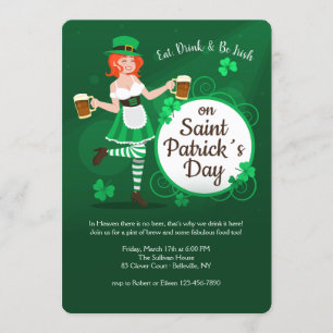 Convite para Comer, Beber e Ser Irlandês