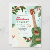 Convite para concertos de Natal Musical