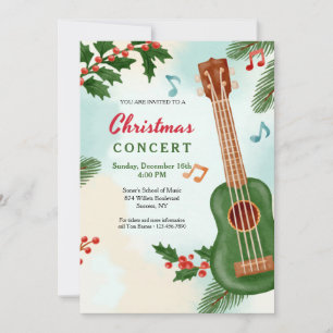 Convite para concertos de Natal Musical