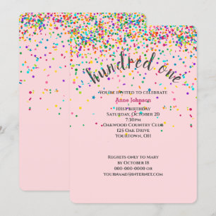 Convite para configuração de Festa de aniversár