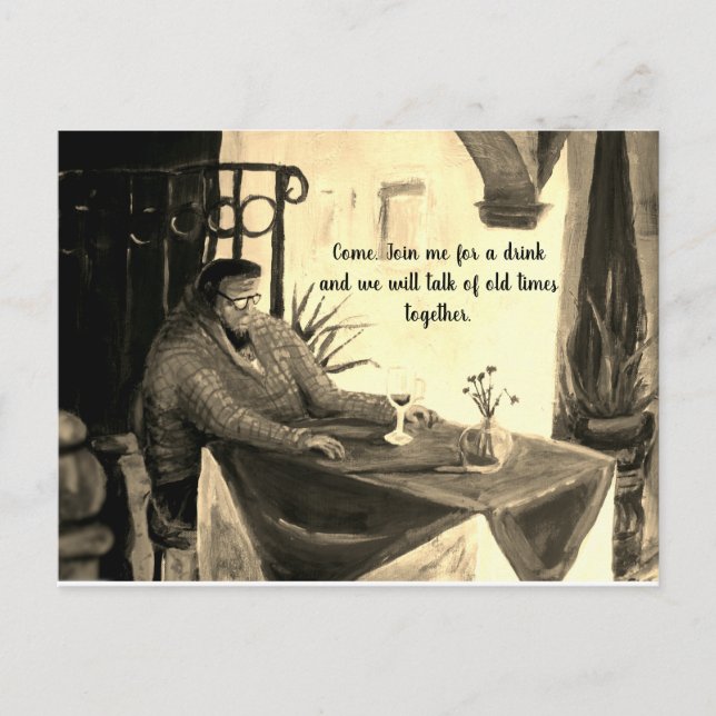 Convite para Conversar sobre os Velhos Tempos (Frente)