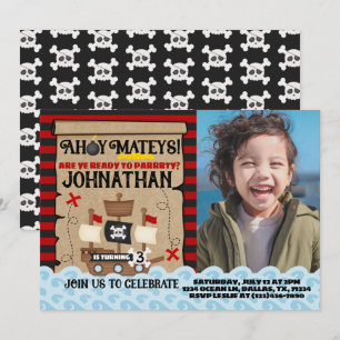 Convite para Convite de aniversário de Entrega Pi