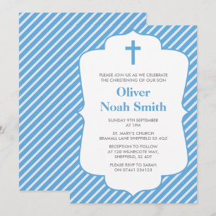 Convite Para Crianças De Bebês/Baptismo