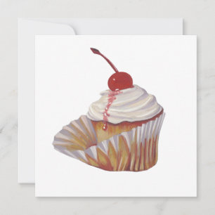 Convite para cupcakes
