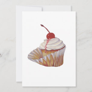 Convite para cupcakes