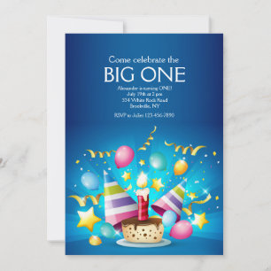 Convite para Cupcakes de Aniversário