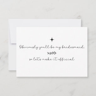 Convite para Dama de Honra