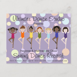 Convite para Dança Colorida