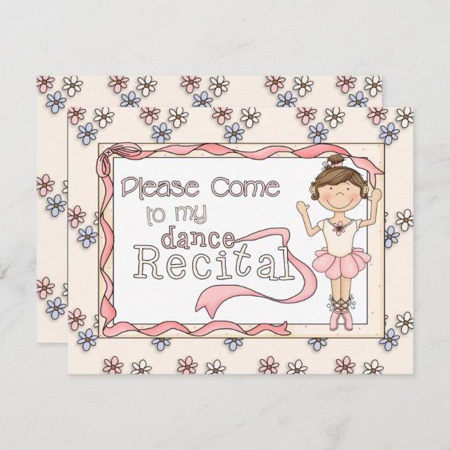 Convite para Dança Considerando (Frente/Verso)