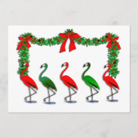 Convite para dança de Flamingo Rockettes