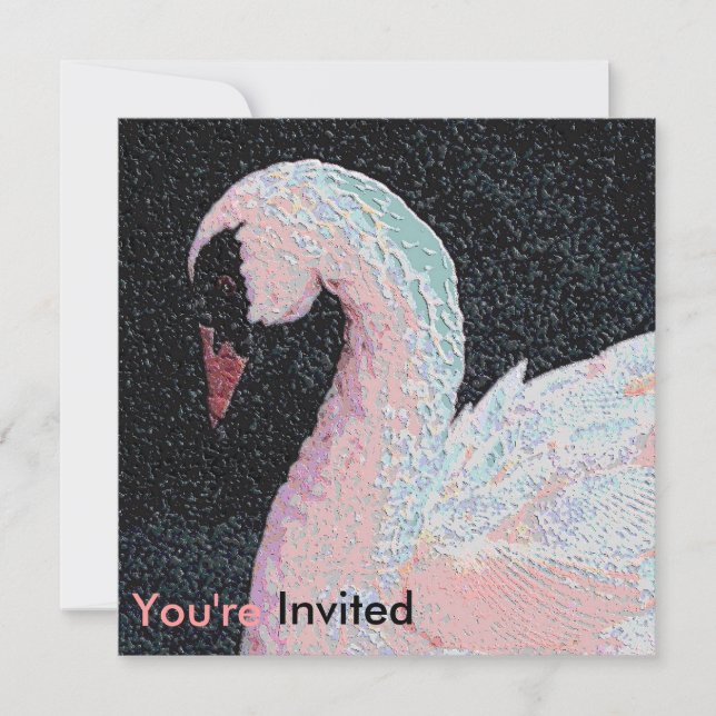 Convite para dança Jantada Black Tie (Frente)