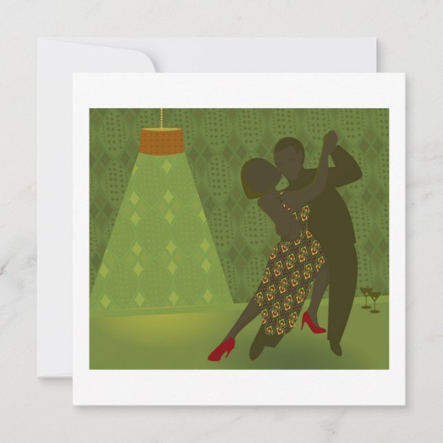 Convite para dança Retroativa (Frente)