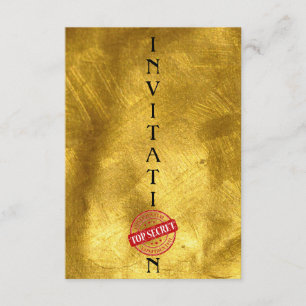 Convite para dança Secreta Superior