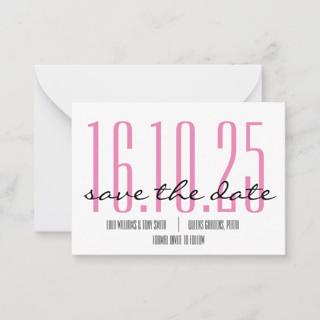 Convite para Data Grande (Frente)