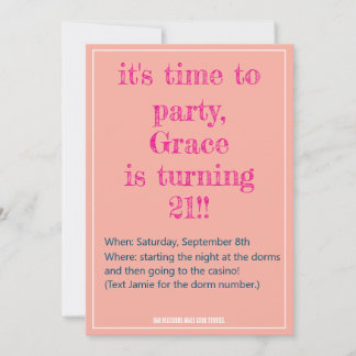 Convite para Decisões aniversário de 21 anos Incor