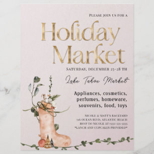 Convite para decorações de Natal no Mercado de Fér