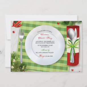Convite para Definição de Mesa de Natal
