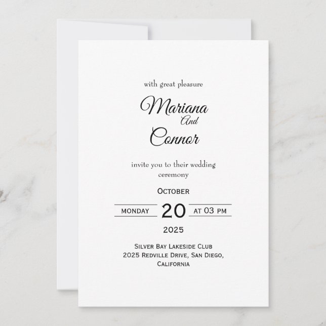 Convite para demonstração 4 (Frente)