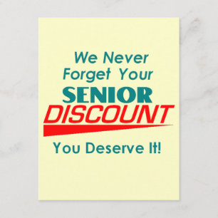 Convite para Desconto de Mais velho