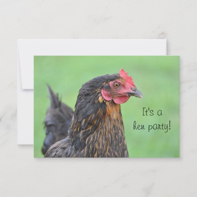 Convite para despedida de solteira (Frente)