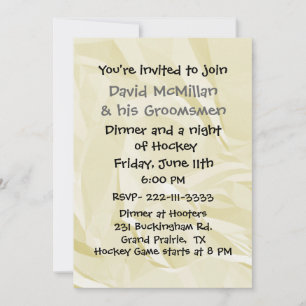 Convite para Despedida de Solteiro