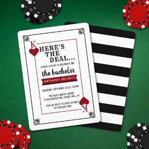 Convite para Despedida de Solteiro Noturno do Cass