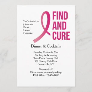 Convite para detecção e cura de fundos para Canc