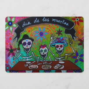 CONVITE PARA DIA DE LOS MUERTOS