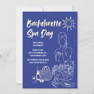 Convite para Dia de Spa de Bachelorette