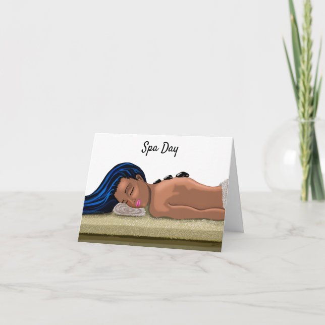 Convite para Dia do Spa (Frente)