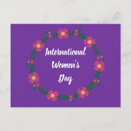 Convite para Dia Internacional da Mulher Personali