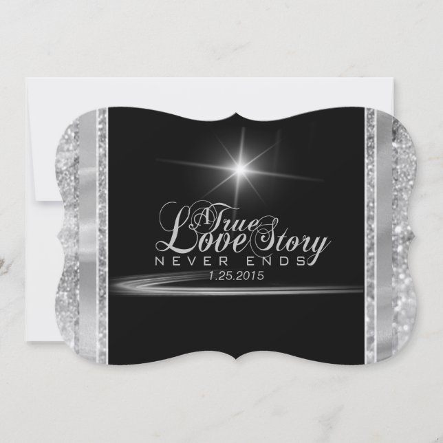 Convite para Diamante Preto Tie (Frente)