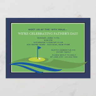 Convite para Dias de os pais Verdes