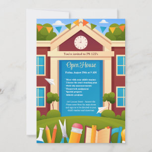 Convite para dias escolares