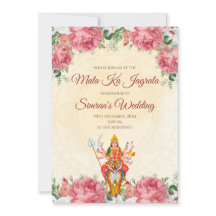 Convite para Digital Mata ki Chowki e Mata Jagrata