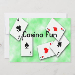 Convite para Diversão de Casino