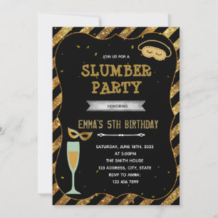 Convite para dormir na véspera de ano novo