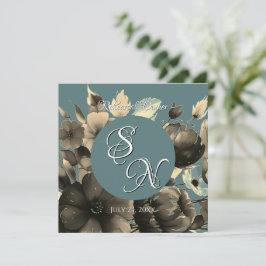 Convite para ensaio de casamento do Buquê Sage