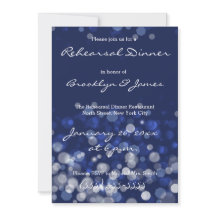 Convite para ensaio de casamentos de azuis