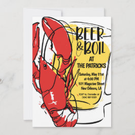 Convite para Ensopado de Lagostim