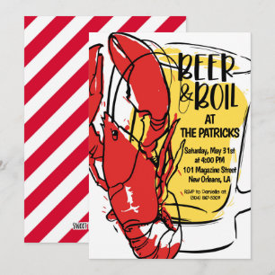 Convite para Ensopado de Lagostim