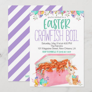 Convite para Ensopado de Lagostim de Páscoa