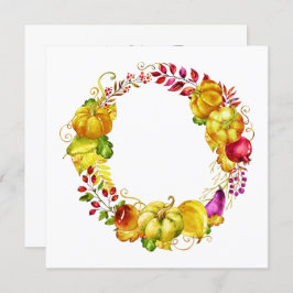 Convite para Estação de Queda Elegante