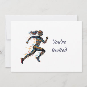 Convite para Evento de Competição de Maratona de C