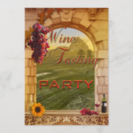 Convite para Evento de Degustação de Vinhos da Vin