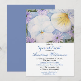 CONVITE PARA EVENTO DE FESTA NO PÁTIO AO AR LIVRE